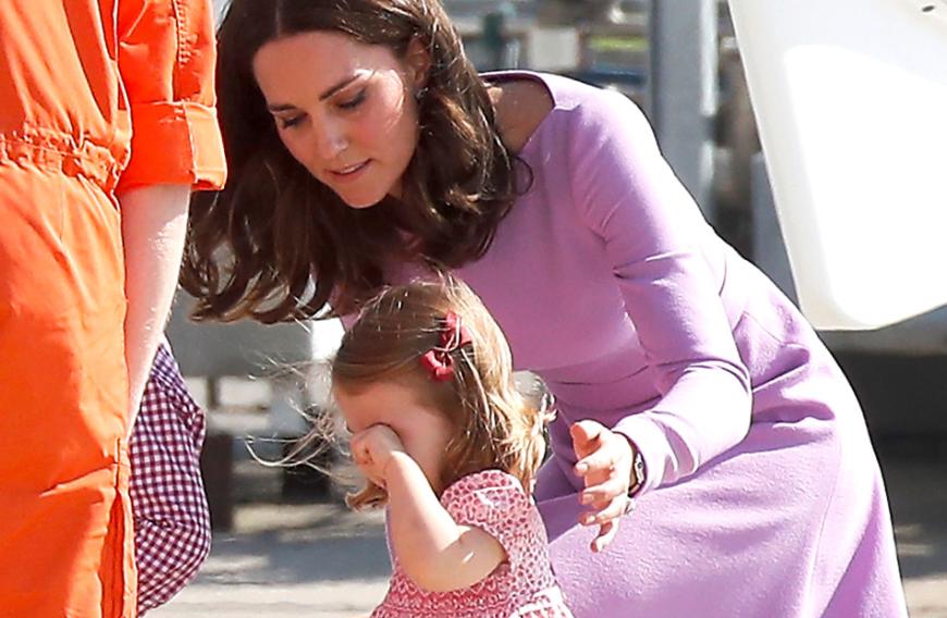 Prinzessin Charlotte musste während einer Autofahrt dringend zur Toilette ...