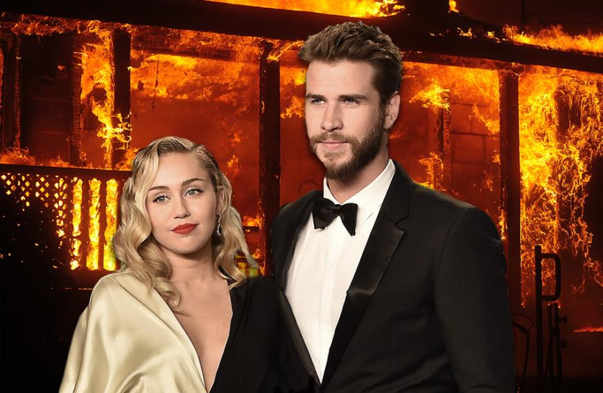 Miley Cyrus und Liam Hemsworth verloren bei den Waldbränden in Kalifornien ihr Zuhause.
