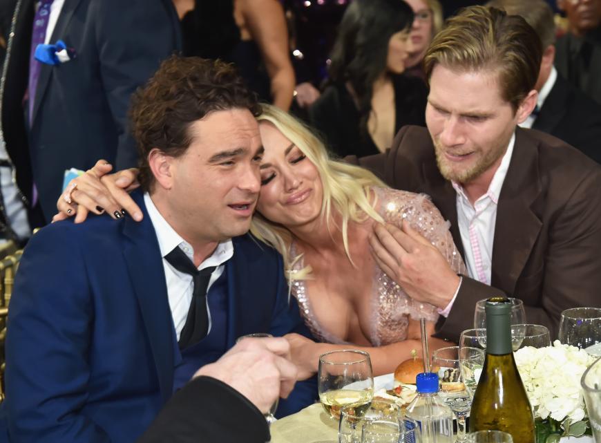 In der Erfolgsserie, die dieses Jahr zuende geht, hat Kaley alias Penny ihren Traummann in Leonard Hostadter (Johnny Galecki) gefunden.