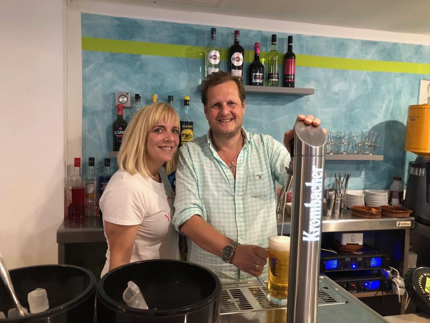 Im April 2018 eröffneten Jens und Daniela ein Café in Cala Millor, die