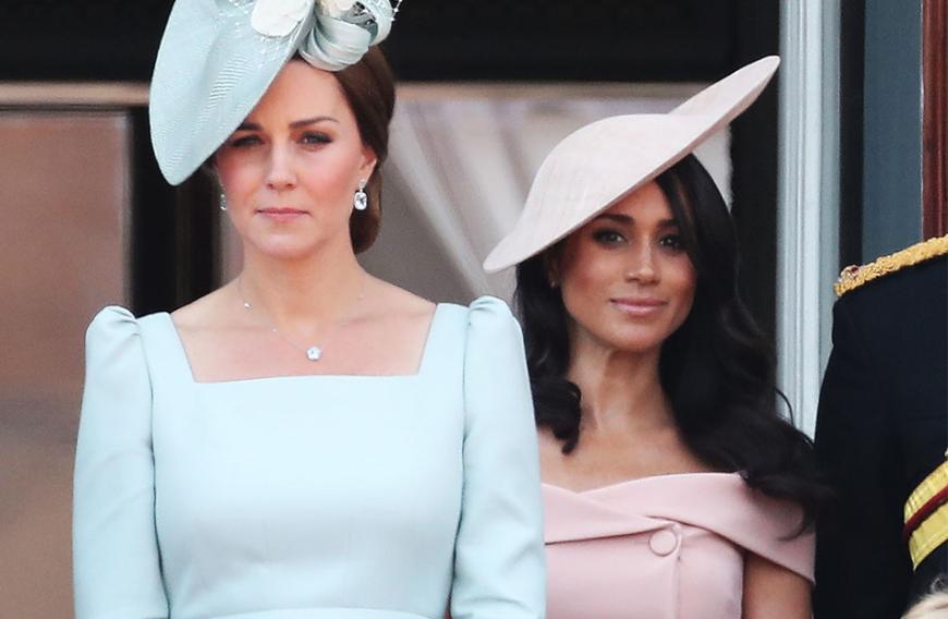 Als Meghan Markle (r.) Mitglied des Königshauses wurde, sprach man kaum noch über Herzogin Kate.