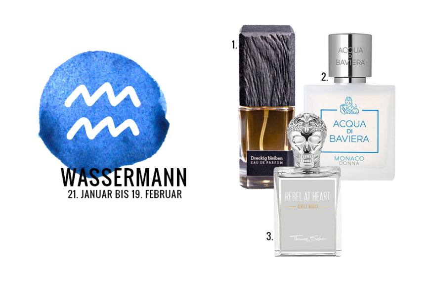 So unkonventionell wie dieses Sternzeichen sind auch seine Düfte: Zitrische Noten treffen auf holzige – ein modernes Parfum aus Bergamotte, Zeder und Weihrauch.
1. Atelier PMP