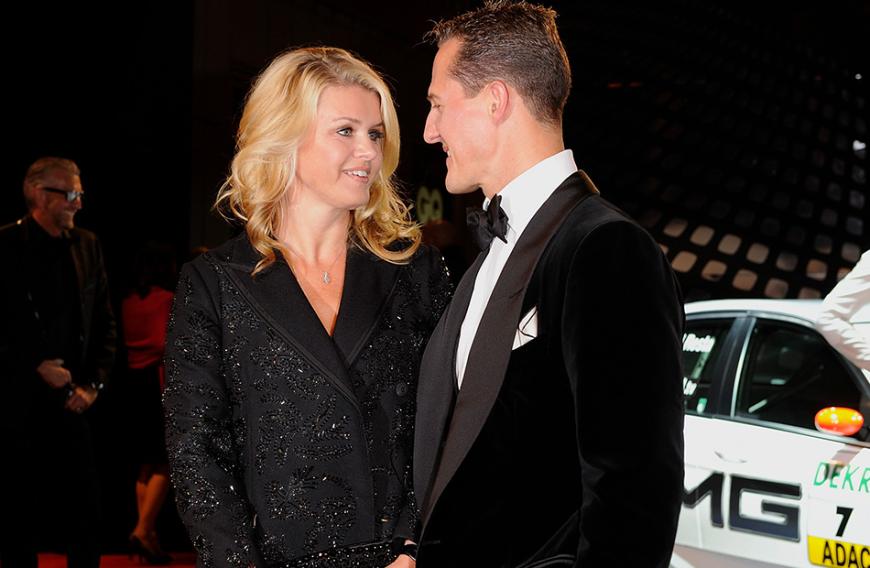 Corinna Schumacher richtet offene Worte an die Fans von Michael Schumacher ...
