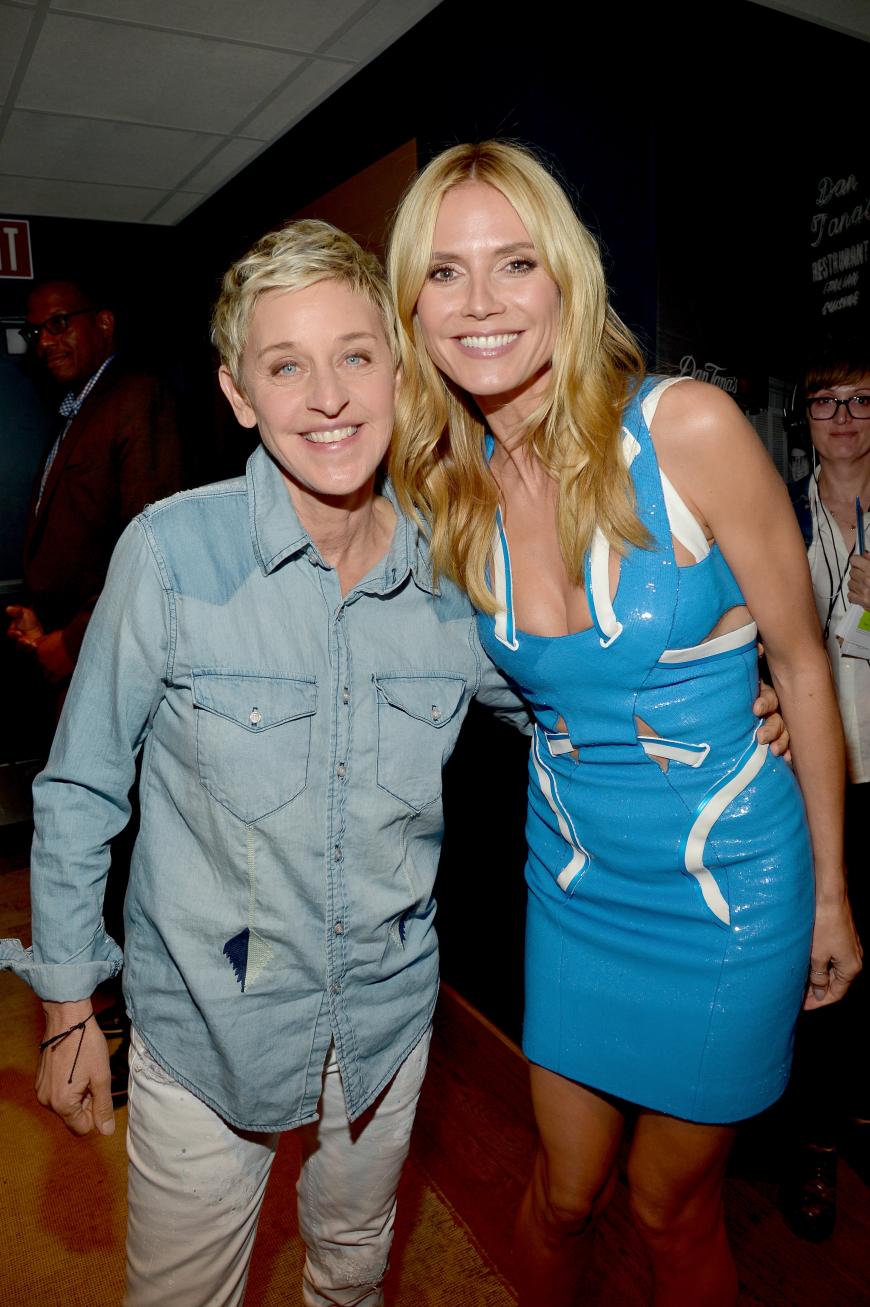 Ellen DeGeneres redete Heidi Klum gut zu, dass eine dritte Ehe nicht zwangsläufig scheitern müsse.