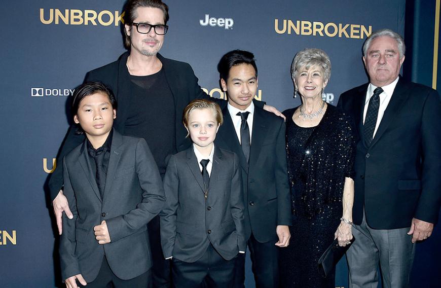 Kehrt jetzt endlich Ruhe ein? Brad Pitt darf auf ein schönes Jahr 2019 mit seinen Kindern hoffen.
