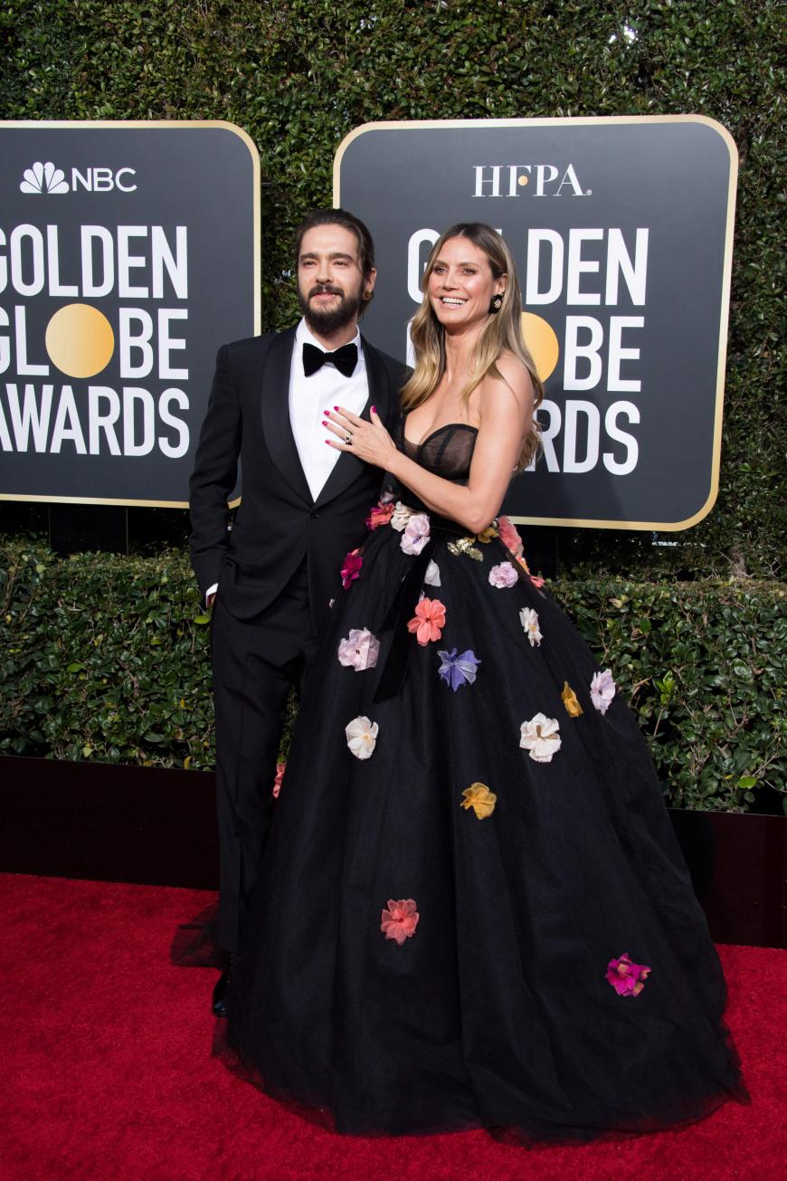 Heidi Klum zeigt sich mit Tom Kaulitz bei Golden Globes.