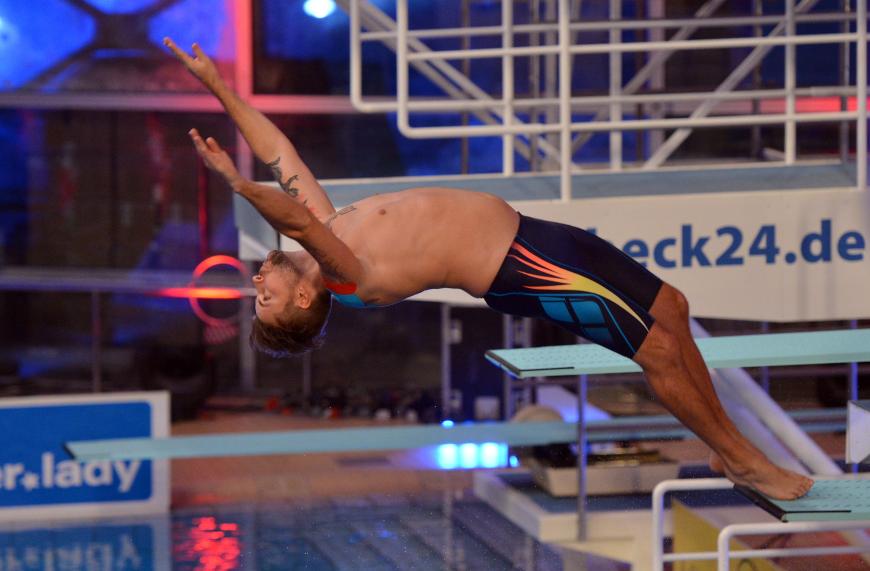 Sportlicher Ehrgeiz: Der Serienstar machte schon beim „TV Total Turmspringen“ und bei „Let's Dance“ mit.