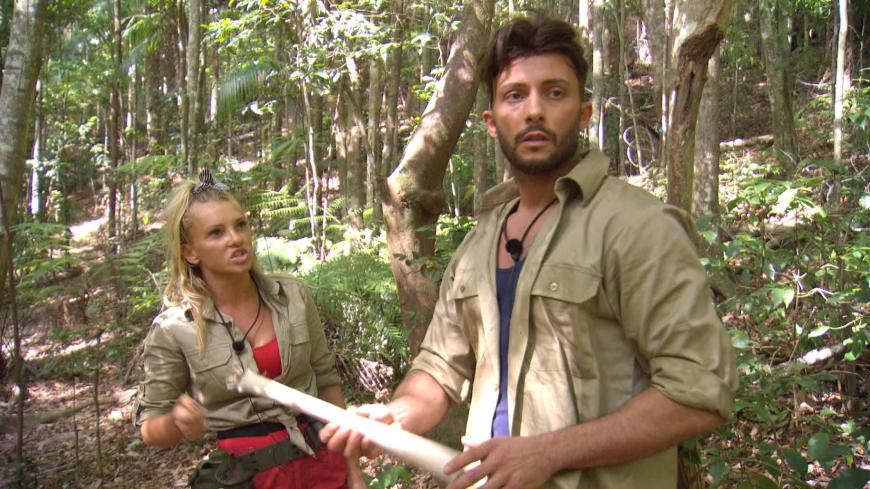 Drama an Tag fünf: Der Streit zwischen Evelyn Burdecki und Domenico de Cicco eskalierte.