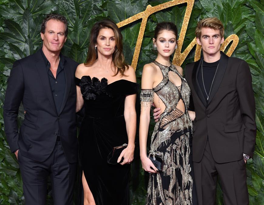 Cindy Crawford zählte früher selbst zu den erfolgreichsten Models. Doch sie war nie so spindeldürr wie ihre Kinder.