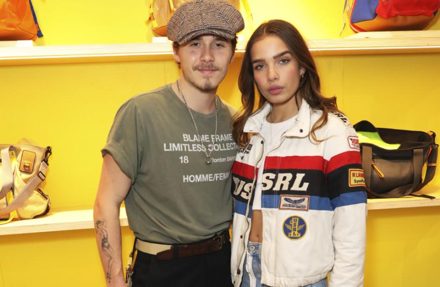 Und auch Brooklyn ist mittlerweile glücklich vergeben an Modelfreundin Hana Cross.