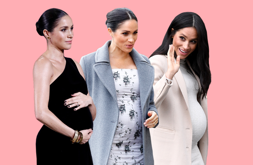 Aufmerksame Twitter-User haben festgestellt, dass der Babybauch von Herzogin Meghan starken Schwankungen unterliegt. Oder ist es etwa gar kein echter Bauch?