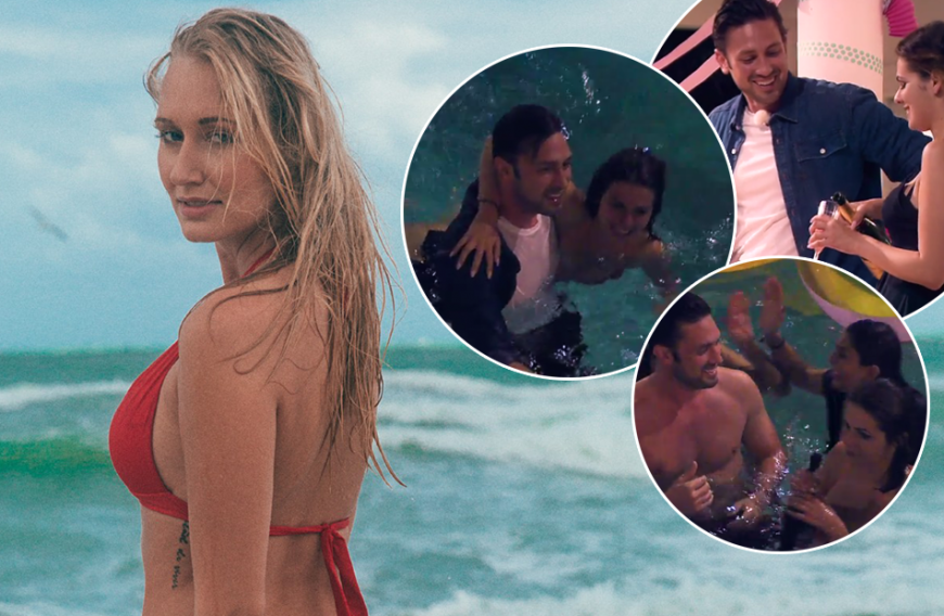 Schon im letzten Jahr endete eine Pool-Party im Eklat. Ex-Kandidatin Janina hatte damals böse gegen Daniel Völz ausgeteilt: