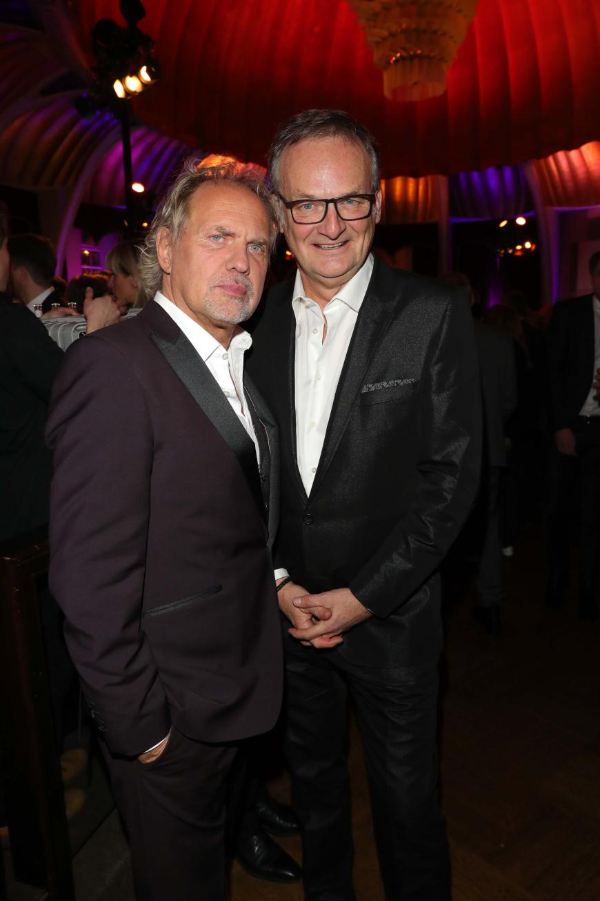 Uwe Ochsenknecht und Frank Plasberg