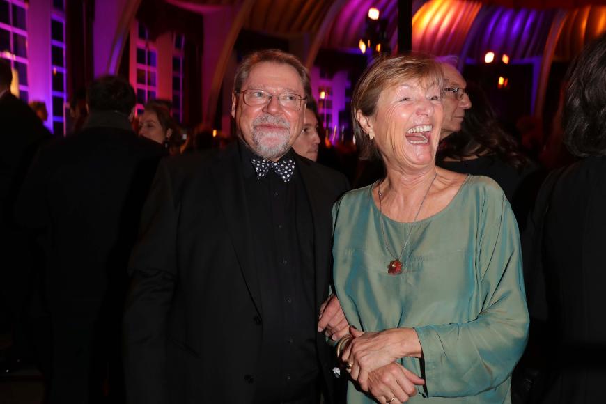 Wie süß! Jürgen von der Lippe mit seiner Frau Anne Dohrenkamp.