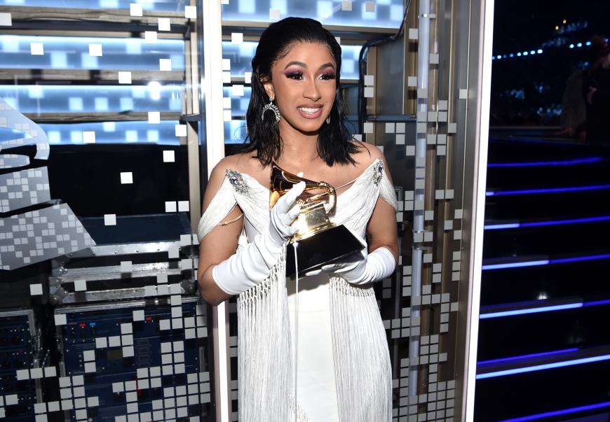 Cardi B schrieb mit ihrem Grammy Geschichte: Als erste Künstlerin gewann sie den begehrten Preis in der Kategorie