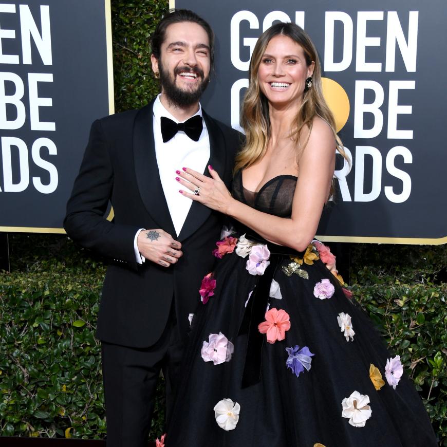 Tom Kaulitz wird zum ersten Mal Vater. Heidi Klum soll schwanger sein.