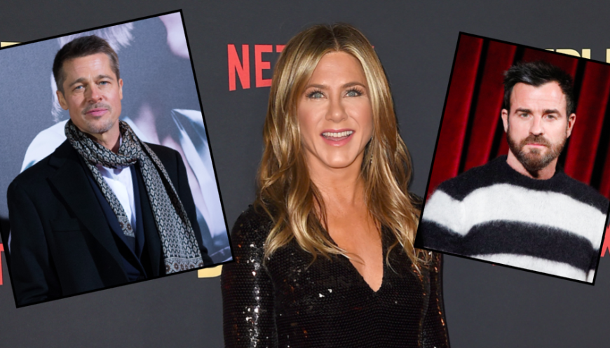 Brad Pitt war auf ihrer Geburtstagsparty, Justin Theroux gratuliert ihr liebevoll via Instagram. Jennifer Aniston scheint mit ihren Ex-Männern bestens auszukommen.