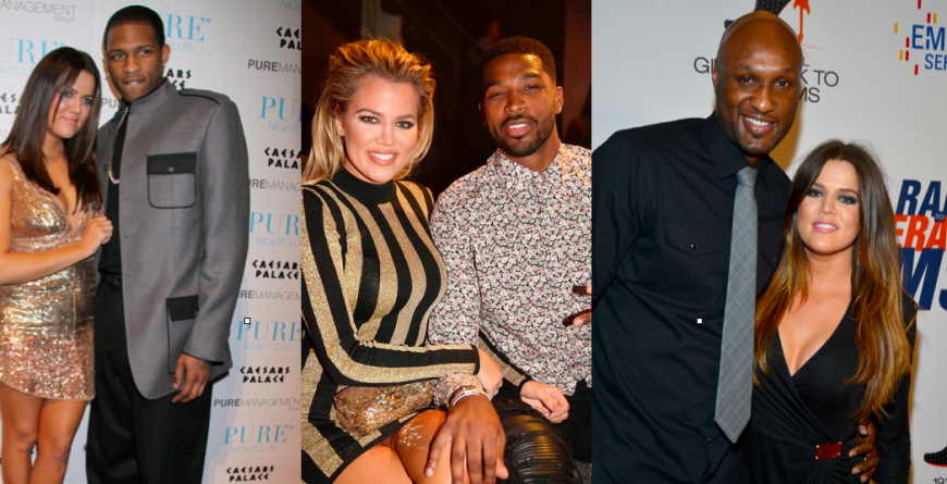 Ob die Beziehung mit Basketball-Star Rashad McCants (l.) 2008, die Ehe mit Lamar Odom (r.) 2009 oder die On-Off-Beziehung mit Tristan Thompson - alle brachen Khloé Kardashian das Herz.