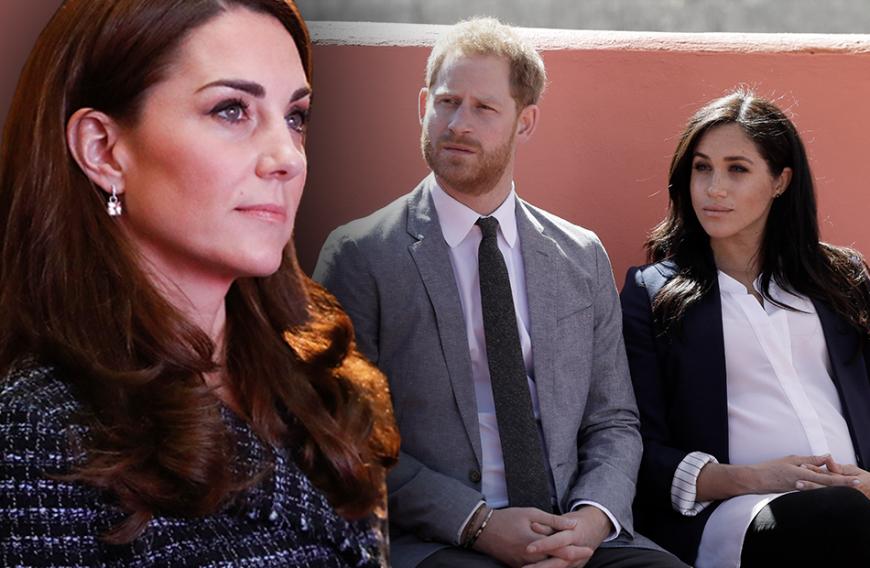 Nachdem es zwischen Meghan und Harry in letzter Zeit nur noch Streit gibt, will Kate jetzt die Wogen glätten.