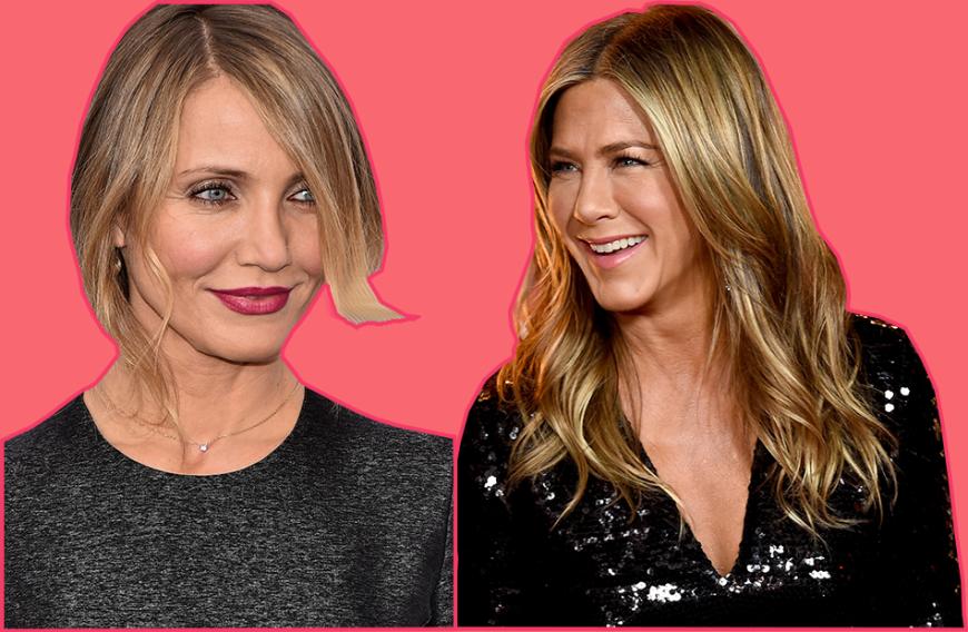 Cameron Diaz (l.) und Jennifer Aniston sind große Fans von chemischen Peelings.