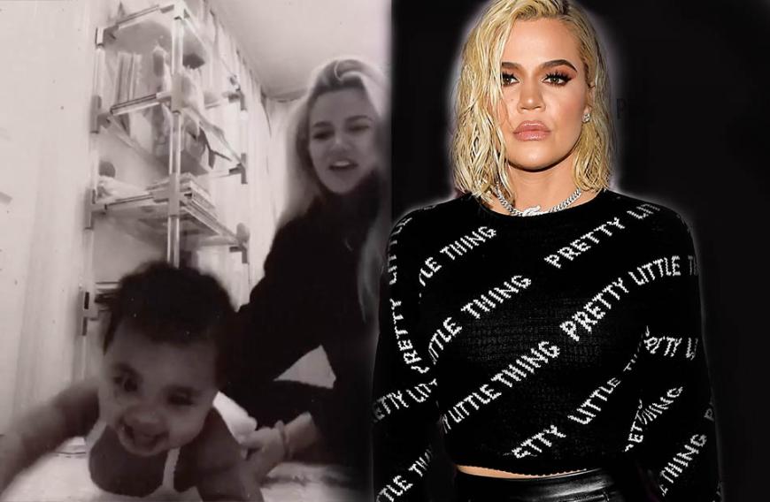 Khloé Kardashian versteckt ständig den Kopf ihrer Tochter - doch was steckt dahinter?