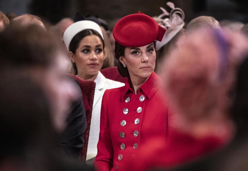 Die Stimmung zwischen den Schwägerinnen Kate und Meghan wird immer frostiger. Selbst beruflich haben sie sich nichts mehr zu sagen.