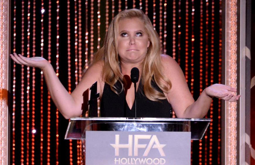 Amy Schumer zählt zu den lustigsten Fauen Hollywoods. Sie versucht die Diagnose ihres Mannes mit Humor zu nehmen.