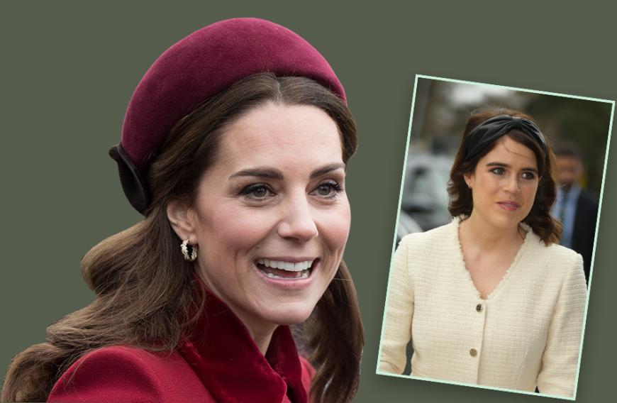 Herzogin Kate und Prinzessin Eugenie sind wahre Trendsetterinnen. Das beweisen sie alleine mit ihrem Lieblingsaccessoire – den breiten Haarreifen aus den 90ern!