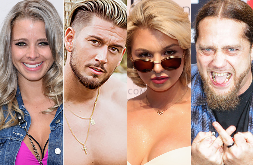 Medienberichten zufolge sollen Saskia Atzerodt, Mike Heiter, Natalia Osada und Martin Kesici (v. l. n. r.) als Kandidaten bei "Get the F*ck out of my House" 2019 dabei sein.