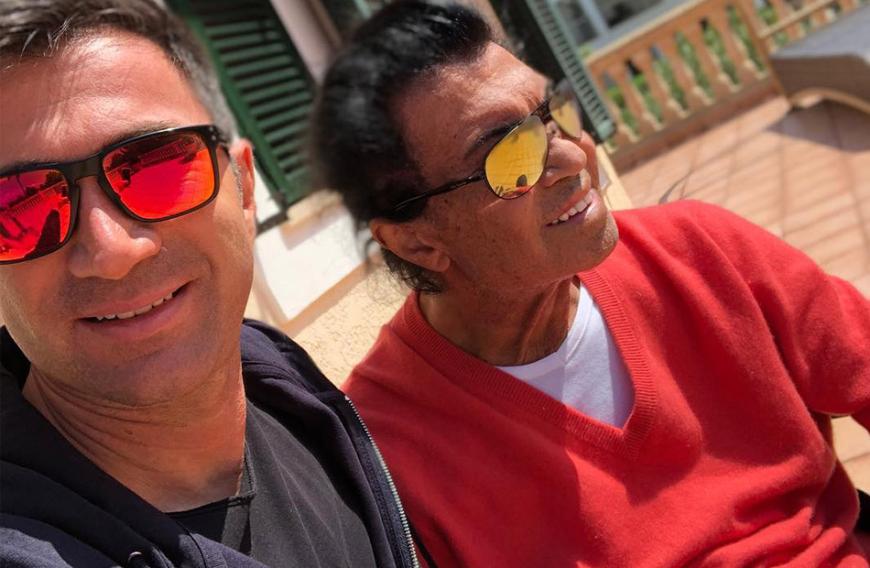 Wie geht es Costa Cordalis? Nach diesem Foto sorgen sich die Fans um den Sänger ...