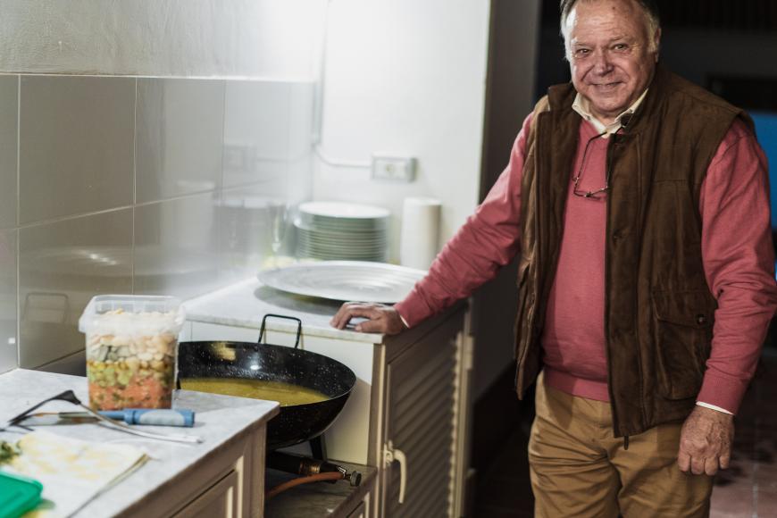 Vater Alberto Dorner liebt die typische kanarische Küche.