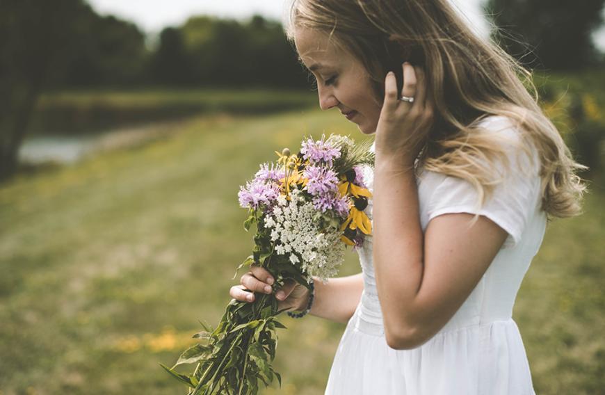 Vor allem im Frühling bringen uns die Düfte und Farben der frischen Blumen und Blüten in richtig gute Stimmung!