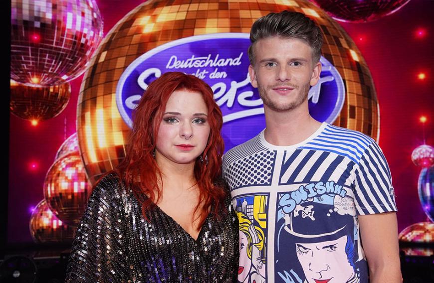 Am Ende mussten Angelina Mazzamurro und Lukas Kepser die Sendung verlassen ...