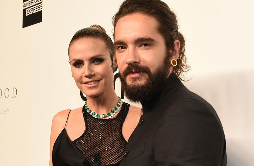 Na, was heckt Tom Kaulitz denn da mit dem Halbbruder und der Mutter von Heidi Klum aus?