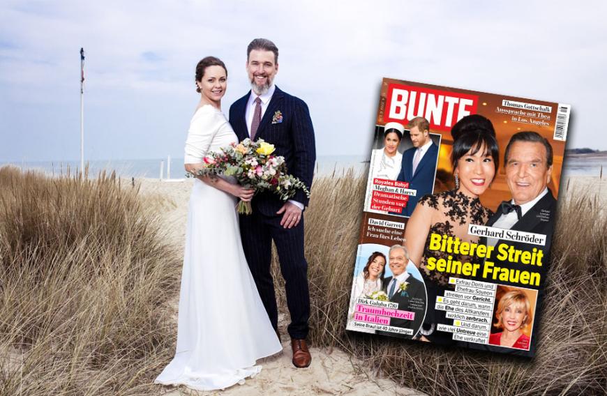 Ines Quermann hat ihren Liebsten auf Sylt geheiratet!
