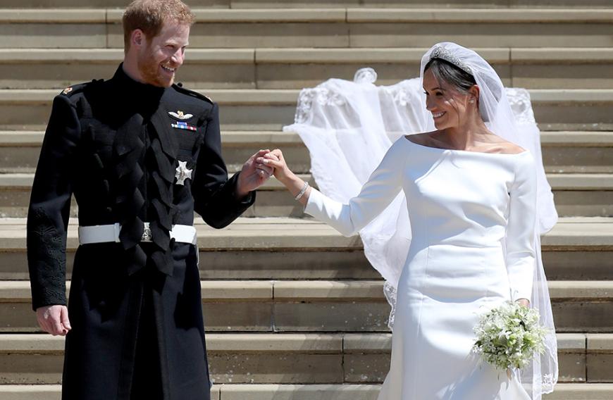 Ein Attentäter wollte ihre Hochzeit im Mai 2018 zerstören ...