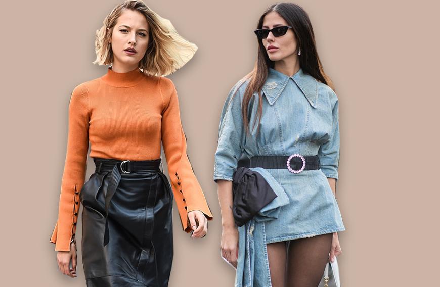 Taillengürtel sind wahre Eyecatcher und werten im Nu jedes Outfit auf. Ein toller Nebeneffekt: Die Taille wirkt deutlich schlanker und du schummelst dich locker 3 Kilo dünner.