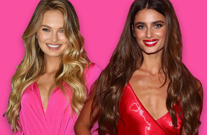 Die Victoria's Secret-Models Romee Strijd, 24, (l.) und Taylor Hill, 23, sind große Fans von den lässigen und zugleich sexy Beach Waves.