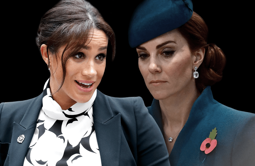 Als wären die Affären-Gerüchte allein nicht schon schlimm genug, schaltet sich jetzt auch noch Kates Erzrivalin Meghan ein. Die Herzogin streut ordentlich Salz in die Wunde.