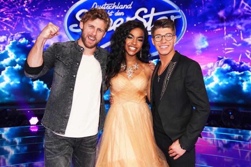 In den sozialen Netzwerken finden Fans, das Favorit Nick Ferretti (l.) oder Alicia-Awa Beissert hätten gewinnen müssen.