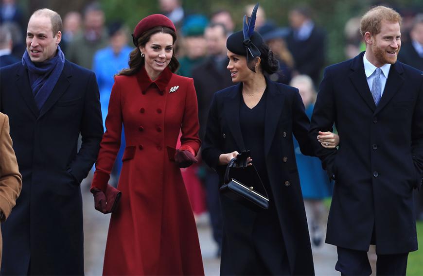 Vor einem Jahr sah man die Herzoginnen noch mit Prinz Harry und Prinz William gemeinsam bei öffentlichen Terminen. Die harmonische Stimmung zwischen den Vieren soll mittlerweile der Vergangenheit angehören.