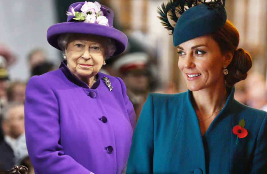 Herzogin Kate überzeugt immer wieder mit ihrem stilsicheren Auftreten - dafür sorge sogar die Queen höchstpersönlich.