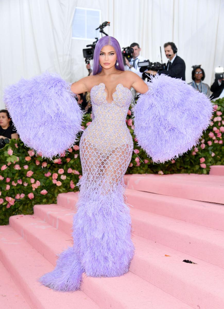 Kylie Jenner trug eines der coolsten Outfits des Abends.
