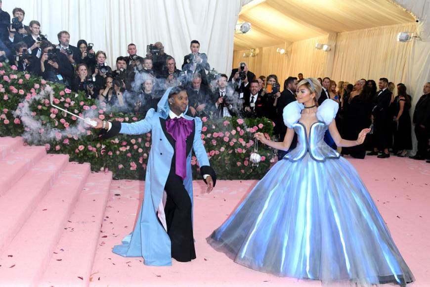 Für einen magischen Moment auf dem Red Carpet sorgte Zendaya, die als Cinderella, inklusive