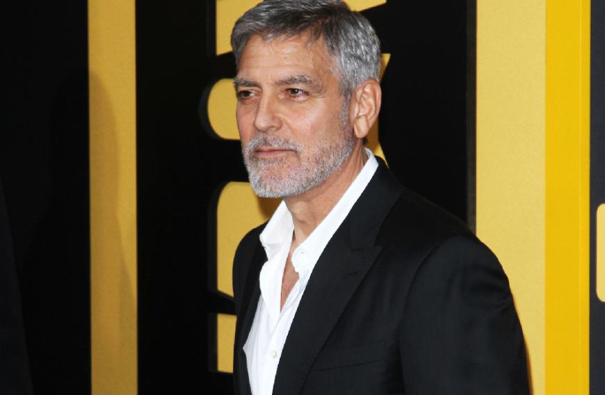 Überraschende Wende: Hollywood-Star George galt wochenlang als heißer Favorit für die Position des Patenonkels.