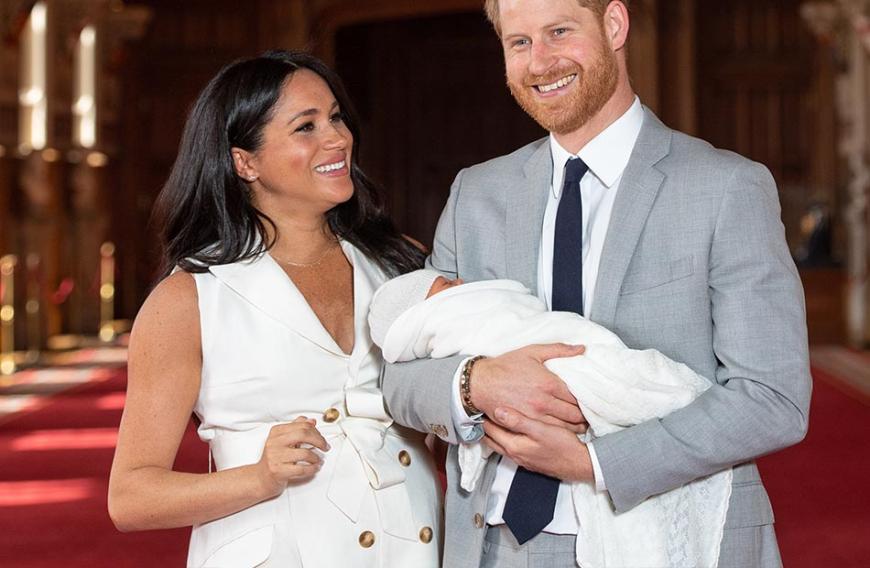 Herzogin Meghan und Prinz Harry zeigten stolz ihren Sohnemann Archie Harrison.