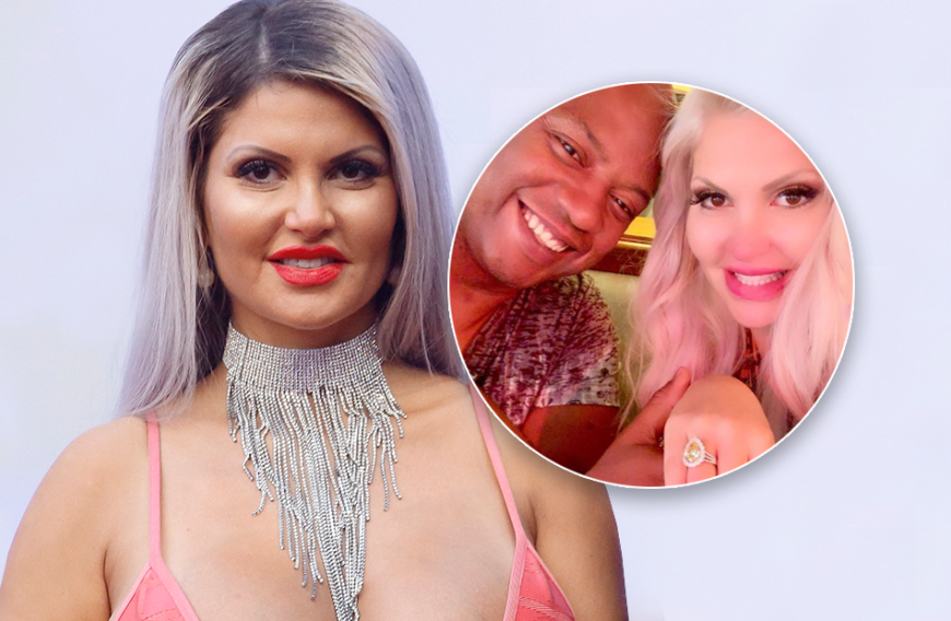 Sophia Vegas hat den Heiratsantrag ihres Freundes angenommen.