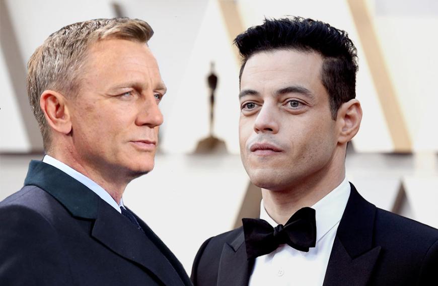 Hollywoods neuer Superstar: Rami Malek (r.) hat im Gegensatz zu Daniel Craig schon einen Oscar gewonnen. In