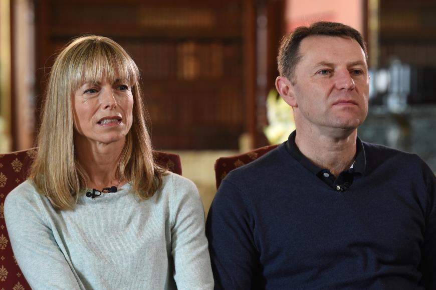 “Wir werden niemals aufgeben nach unserer Tochter zu suchen“, sagten Kate und Gerry McCann.