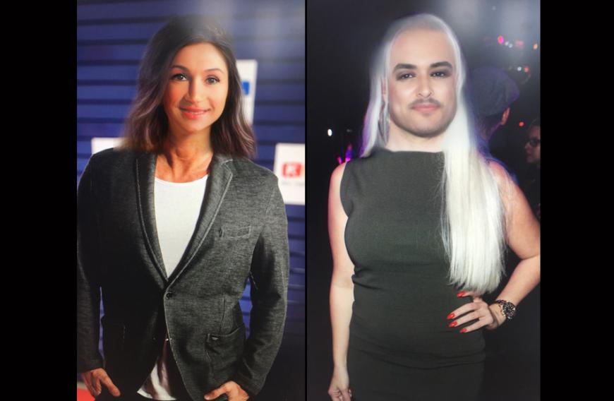 Sehr seriös, Frau ... ähm ... Herr Cordalis. Daniela Katzenberger und ihr Lucas machen auch mit vertauschten Geschlechterrollen eine gute Figur.